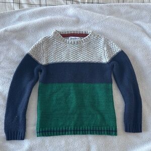 Tommy Bahama Kids' Navy and Green Sweater